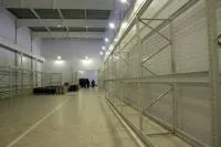 Аэрозольно-влажное обеззараживание незагруженных складов